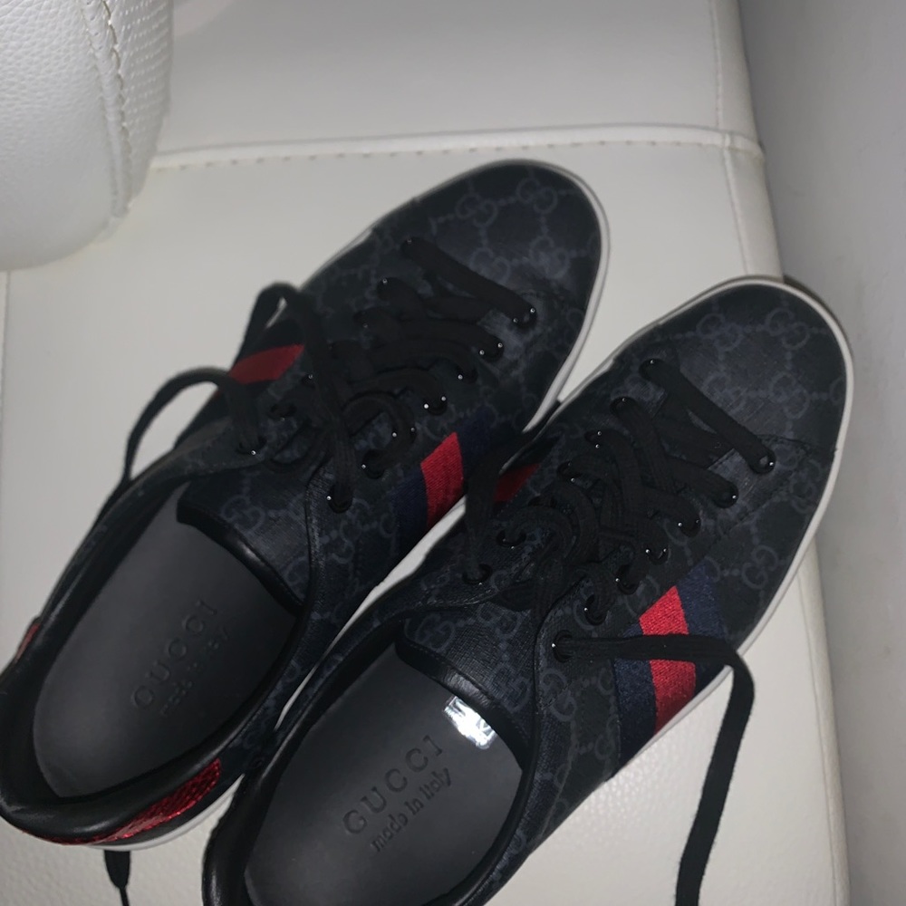 Original GUCCI ACE GG SUPREME SNEAKERS